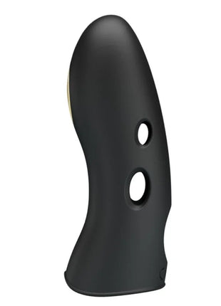 PRETTY LOVE - MARICO SCHWARZE ELEKTROSTIMULATOR-FINGERHÜLLE - Penishülle
