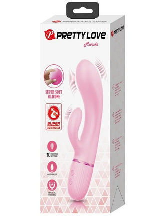 PRETTY LOVE - MARSKI RABBIT VIBRATOR & G-SPOT - ROSA - Rabbit-Vibrator