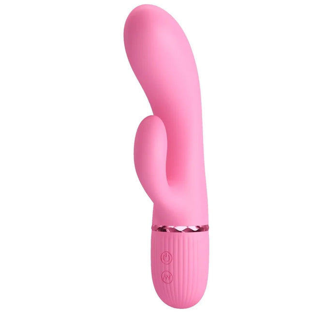 PRETTY LOVE - MARSKI RABBIT VIBRATOR & G-SPOT - ROSA - Rabbit-Vibrator