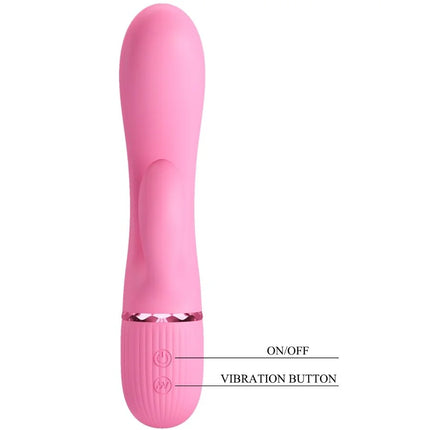 PRETTY LOVE - MARSKI RABBIT VIBRATOR & G-SPOT - ROSA - Rabbit-Vibrator