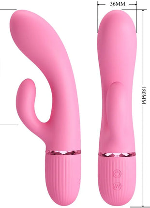 PRETTY LOVE - MARSKI RABBIT VIBRATOR & G-SPOT - ROSA - Rabbit-Vibrator