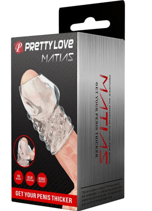 PRETTY LOVE - MATIAS TRANSPARENTER PENIS DICKER - Penishülle