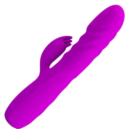 PRETTY LOVE - MELANIE PURPLE WIEDERAUFLADBARER KANINCHENVIBRATOR - Rabbit-Vibratoren