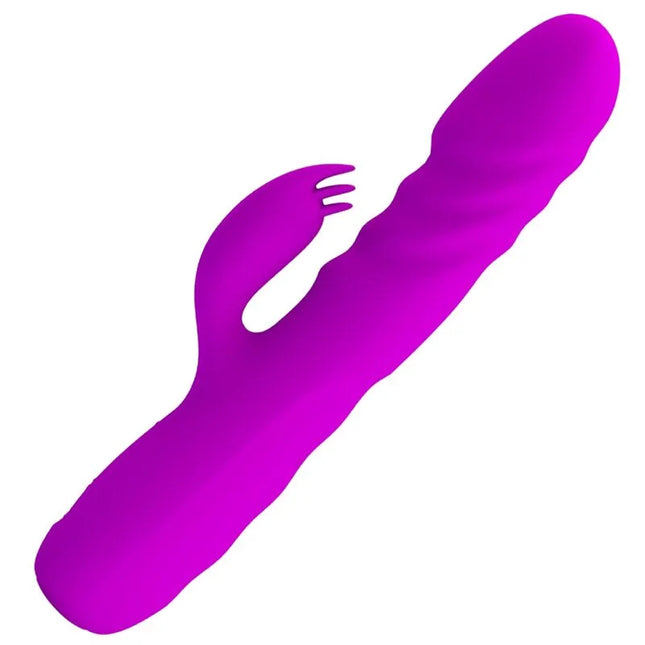 PRETTY LOVE - MELANIE PURPLE WIEDERAUFLADBARER KANINCHENVIBRATOR - Rabbit-Vibratoren