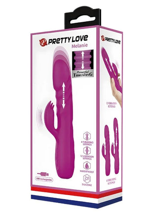PRETTY LOVE - MELANIE PURPLE WIEDERAUFLADBARER KANINCHENVIBRATOR - Rabbit-Vibratoren
