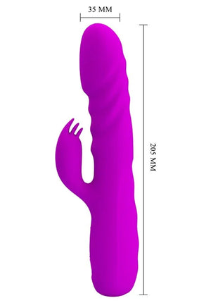 PRETTY LOVE - MELANIE PURPLE WIEDERAUFLADBARER KANINCHENVIBRATOR - Rabbit-Vibratoren