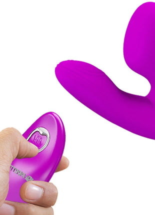 PRETTY LOVE - MELVIN KLITORISMASSAGER MIT FERNBEDIENUNG - G-Punkt-Vibrator