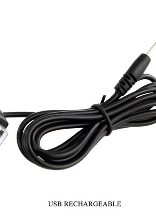 Schwarzes usb auf 3,5 mm audiokabel für die aufladbare pretty love meredith massager mit 12 vibrationsmodi aqua grün