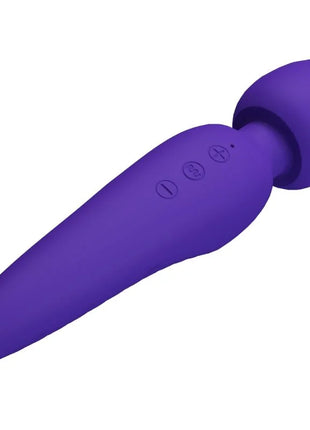 Lila silikon massagevibrator pretty love meredith mit drei bedientasten und 12 vibrationsmodi am griff