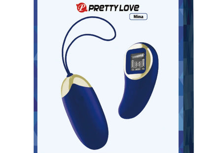 PRETTY LOVE - MINA VIBRIERENDES EI MIT FERNBEDIENUNG BLAU - Mit Fernbedienung