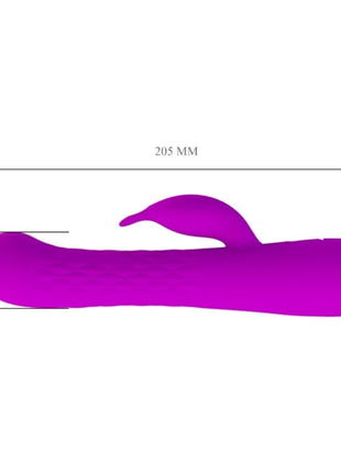 PRETTY LOVE - MOLLY VIBRATOR MIT WIEDERAUFLADBARER ROTATION - Rabbit-Vibratoren