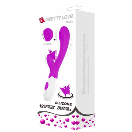 PRETTY LOVE - MOTH LECKEN & VIBRIEREN - Rabbit-Vibratoren