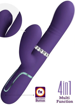 PRETTY LOVE - MULTIFUNKTIONS-G-SPOT-VIBRATOR - Rabbit-Vibrator