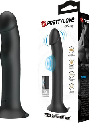 PRETTY LOVE - MURRAY VIBRATOR UND KLITORISAUGER SCHWARZ - Vibratoren mit Saufnapf
