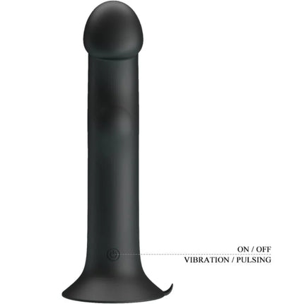 PRETTY LOVE - MURRAY VIBRATOR UND KLITORISAUGER SCHWARZ - Vibratoren mit Saufnapf