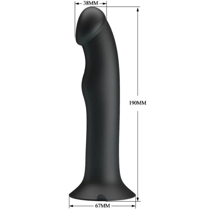 PRETTY LOVE - MURRAY VIBRATOR UND KLITORISAUGER SCHWARZ - Vibratoren mit Saufnapf