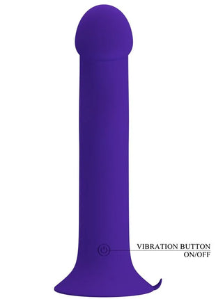 PRETTY LOVE - MURRAY YOUTH VIBRIERENDER DILDO & WIEDERAUFLADBARER VIOLETT - Vibratoren mit Saufnapf