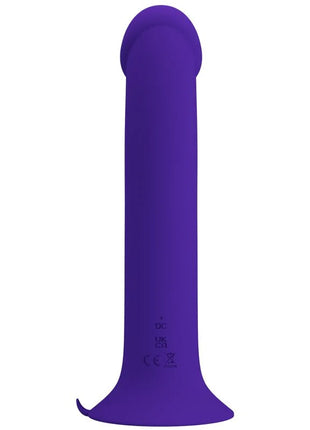 PRETTY LOVE - MURRAY YOUTH VIBRIERENDER DILDO & WIEDERAUFLADBARER VIOLETT - Vibratoren mit Saufnapf