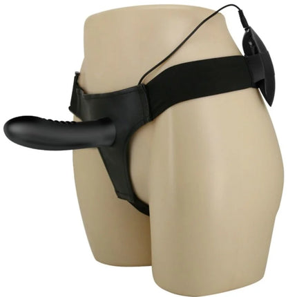 PRETTY LOVE - MYRON STRAP-ON MIT VIBRATION UND HOHLDILDO - Vibrationsgurte