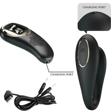 PRETTY LOVE - NATHAN DOUBLE PLEASURE VIBRATOR MIT FERNBEDIENUNG - Paar-Vibrator