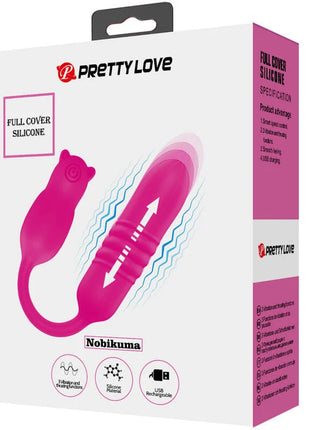 PRETTY LOVE - NOBIKUMA ROSA SILIKON-VIBRIERBULLET - Vibrierende Kugeln