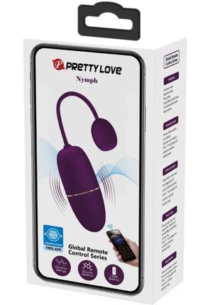 PRETTY LOVE - NYMPH VIBRIERENDES EI APP-GESTEUERT LILA - Vibrierendes Ei