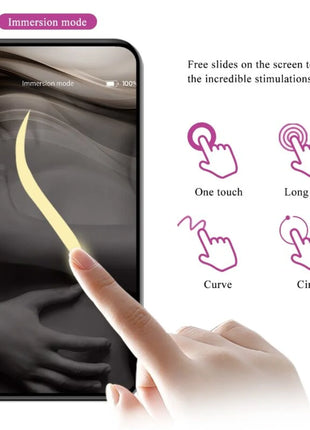 PRETTY LOVE - NYMPH VIBRIERENDES EI APP-GESTEUERT LILA - Vibrierendes Ei