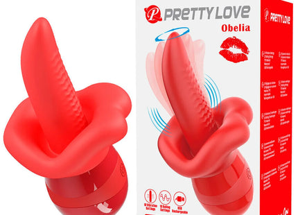 PRETTY LOVE - OBELIA MASTURBATOR ZUNGENVIBRATOR MIT ORBITALBEWEGUNG
