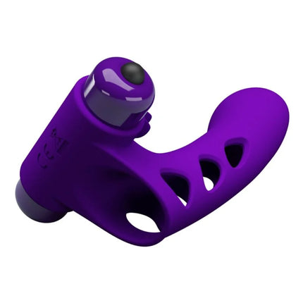 PRETTY LOVE - ORLANDO PURPLE VIBRATOR FINGERHÜLLE - Penishülle