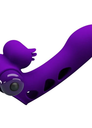 PRETTY LOVE - ORLANDO PURPLE VIBRATOR FINGERHÜLLE - Penishülle
