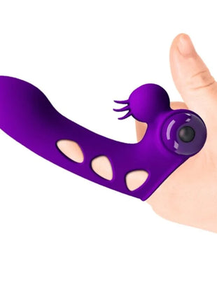 PRETTY LOVE - ORLANDO PURPLE VIBRATOR FINGERHÜLLE - Penishülle