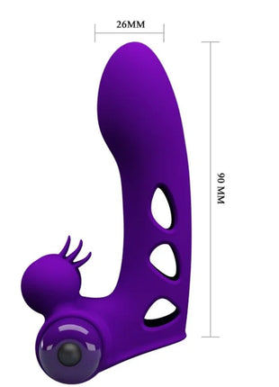 PRETTY LOVE - ORLANDO PURPLE VIBRATOR FINGERHÜLLE - Penishülle