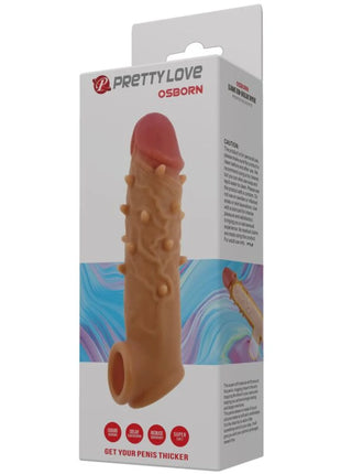 PRETTY LOVE - OSBORN EXTENSIONING STIMULATING PENSE COVER - Penishülle mit Verlängerung