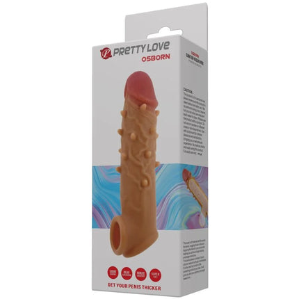 PRETTY LOVE - OSBORN EXTENSIONING STIMULATING PENSE COVER - Penishülle mit Verlängerung