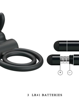 PRETTY LOVE - OSMOND VIBRATORRING AUS SILIKON - Penisring für Paare