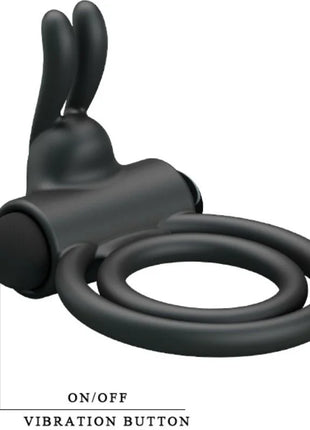 PRETTY LOVE - OSMOND VIBRATORRING AUS SILIKON - Penisring für Paare