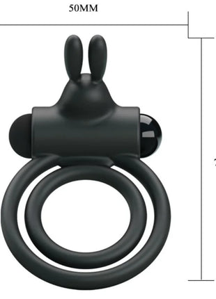 PRETTY LOVE - OSMOND VIBRATORRING AUS SILIKON - Penisring für Paare
