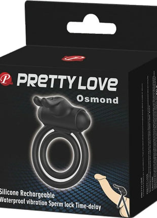 PRETTY LOVE - OSMOND VIBRATORRING AUS SILIKON - Penisring für Paare