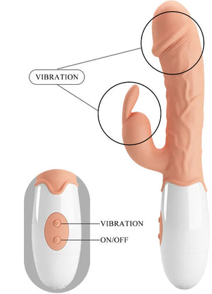 PRETTY LOVE - OSTERHASEN-VIBRATOR MIT STIMULATOR