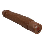 Brauner silikon-vibrator pretty love owen realistic mit strukturierter oberfläche und usb-ladeanschluss