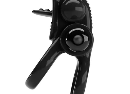 PRETTY LOVE - PASSIONATE RING DOPPELTER VIBRATIONSRING + KLITORIS-STIMULATOR SCHWARZ - Penisring mit Vibration
