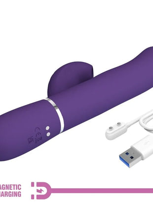 PRETTY LOVE - PERLITA G-SPOT VIBRATOR 3 IN 1 MULTIFUNKTIONS-LILA - G-Punkt Vibratoren