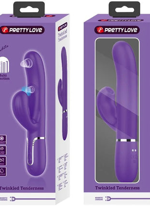 PRETTY LOVE - PERLITA G-SPOT VIBRATOR 3 IN 1 MULTIFUNKTIONS-LILA - G-Punkt Vibratoren