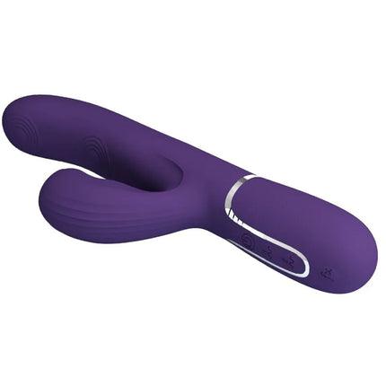 PRETTY LOVE - PERLITA G-SPOT VIBRATOR 3 IN 1 MULTIFUNKTIONS-LILA - G-Punkt Vibratoren