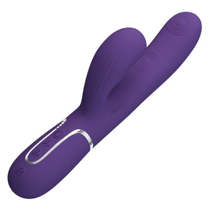 PRETTY LOVE - PERLITA G-SPOT VIBRATOR 3 IN 1 MULTIFUNKTIONS-LILA - G-Punkt Vibratoren