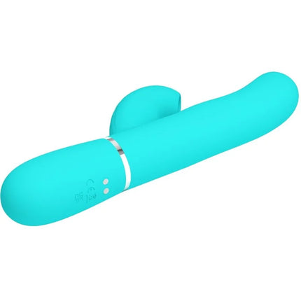 PRETTY LOVE - PERLITA MULTIFUNKTIONS-3-IN-1-G-PUNKT-VIBRATOR AQUA GRÜN - G-Punkt Vibratoren