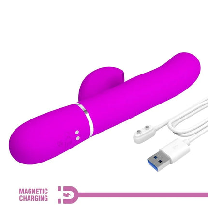 PRETTY LOVE - PERLITA MULTIFUNKTIONS-3-IN-1-G-SPOT-VIBRATOR - Rabbit-Vibrator