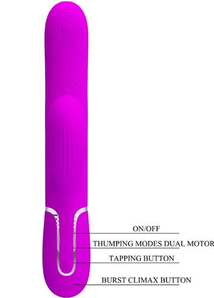 PRETTY LOVE - PERLITA MULTIFUNKTIONS-3-IN-1-G-SPOT-VIBRATOR - Rabbit-Vibrator