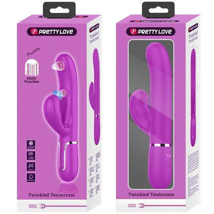 PRETTY LOVE - PERLITA MULTIFUNKTIONS-3-IN-1-G-SPOT-VIBRATOR - Rabbit-Vibrator
