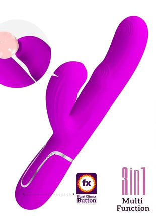 PRETTY LOVE - PERLITA MULTIFUNKTIONS-3-IN-1-G-SPOT-VIBRATOR - Rabbit-Vibrator